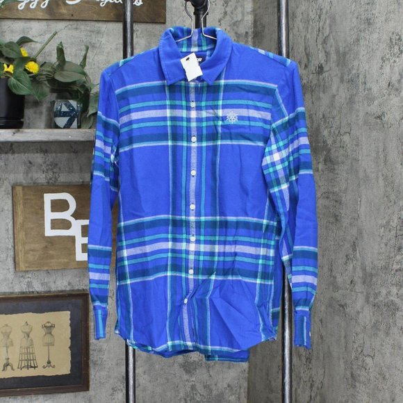 Lands' End | Tops | Nwt Lands End Boyfriend Fit Long Sleeve Shirt 59651 ...